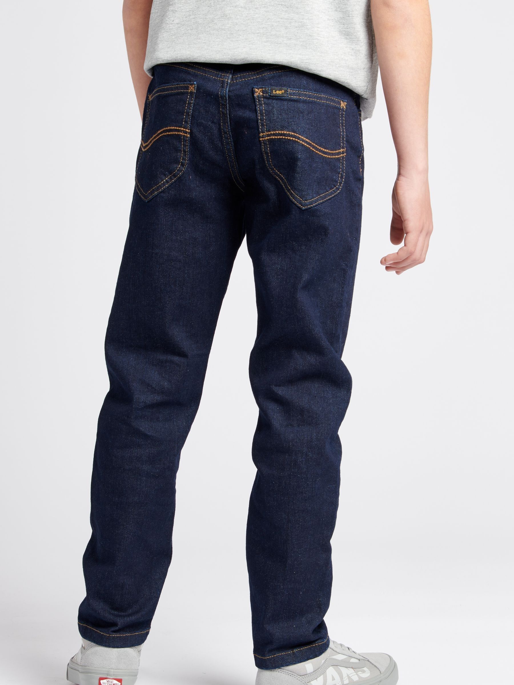 Donkerblauw - Lee Daren jeans met rechte pasvorm voor jongens