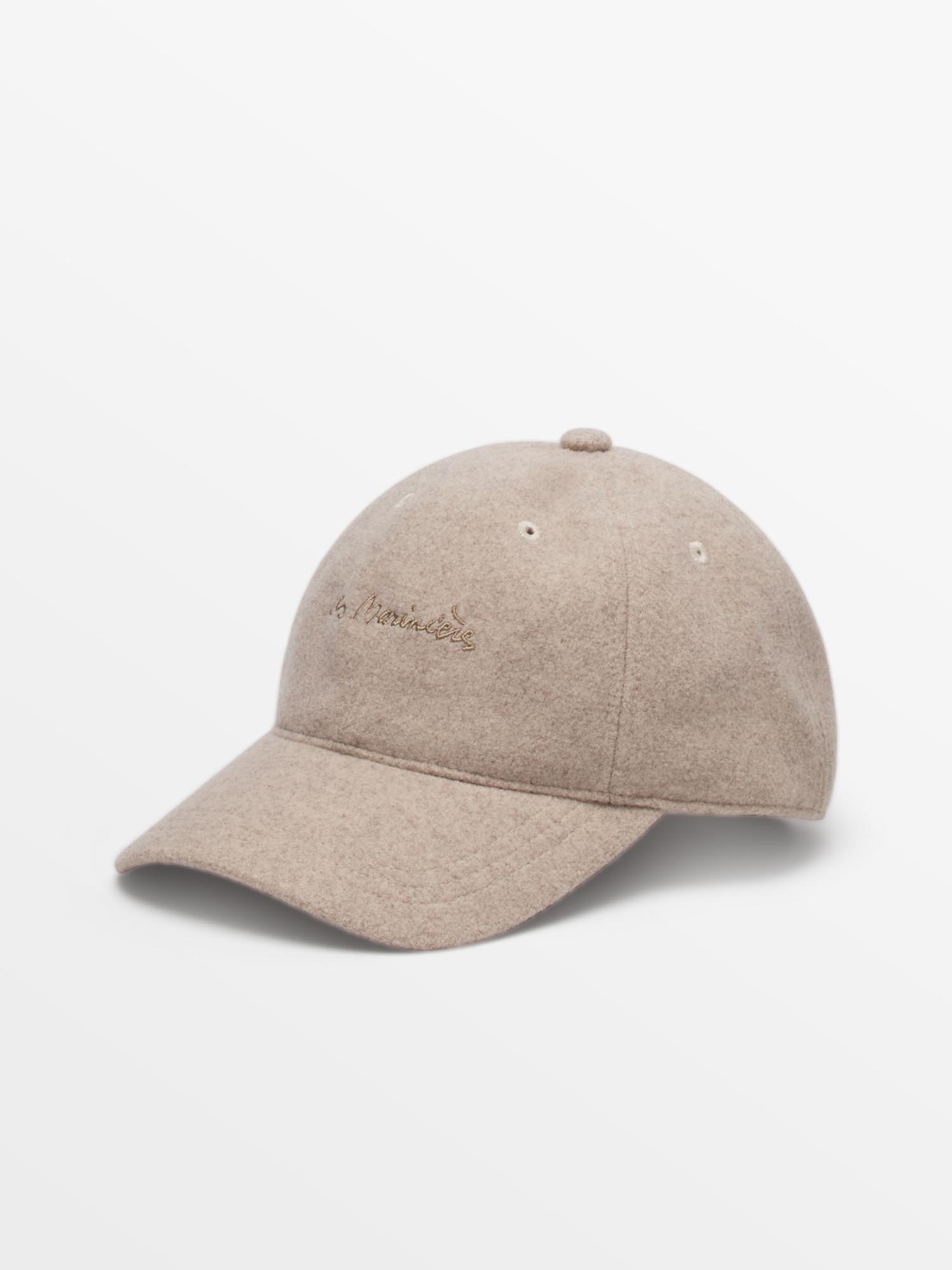 Casquette Femme Feutrine Douce Beige