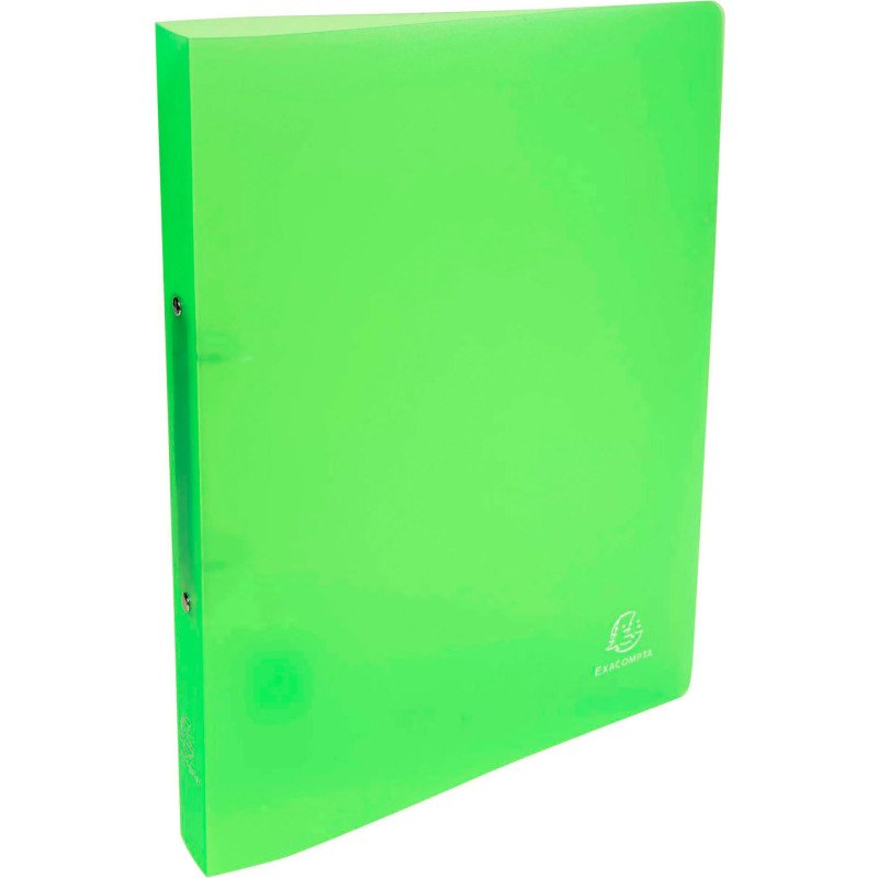 Classeur 2 anneaux plastifié Exacompta Chromaline A4 - Dos 2 cm couleurs assorties