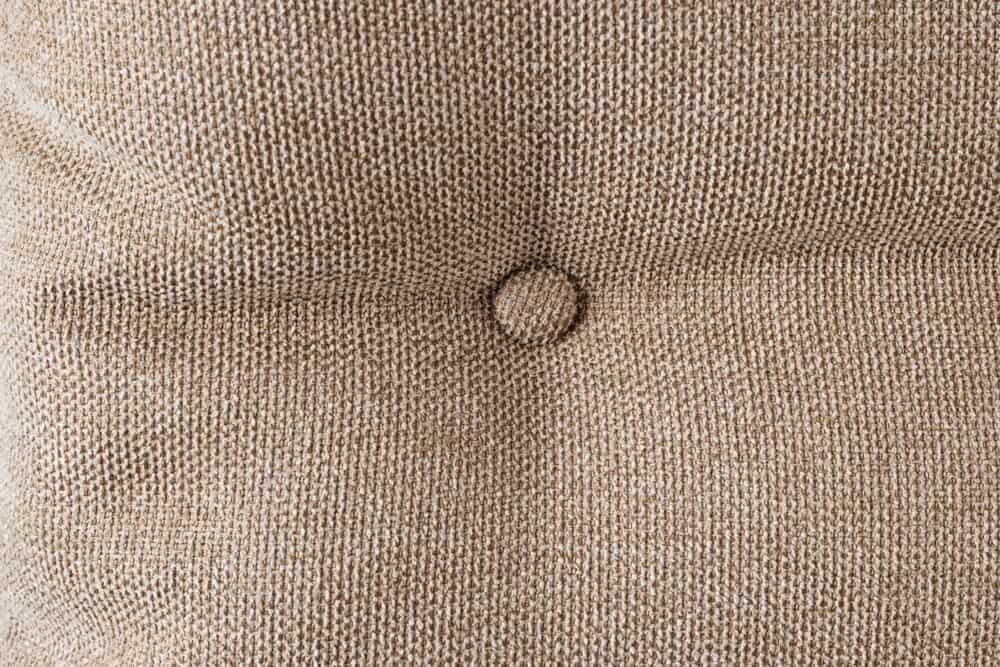 Moderne Sitzbank BIG GEORGE 160cm champagner beige Samt Strukturstoff Taschenfederkern