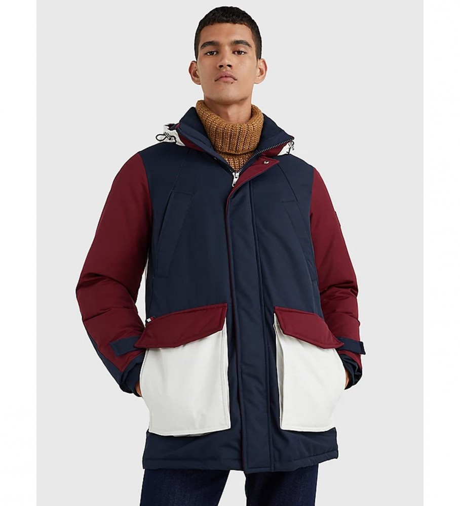 Casaco Tommy Hilfiger Parka Rockie cor merino, bege