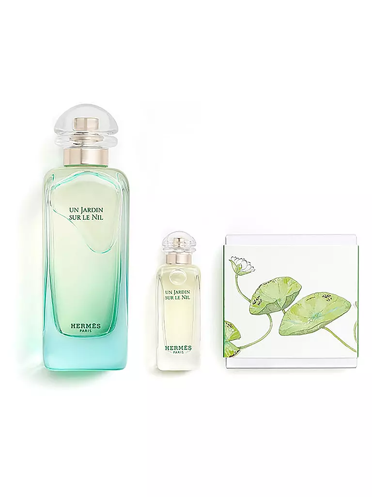 HERMÈS Geschenkset - Un Jardin sur le Nil Eau de Toilette 100ml / 50g / 7,5ml keine Farbe