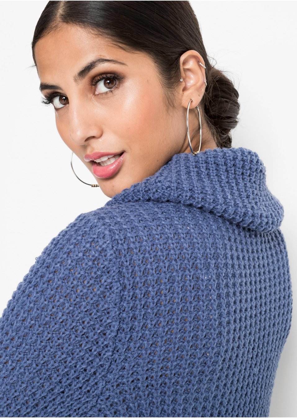 Pull en maille avec boutons