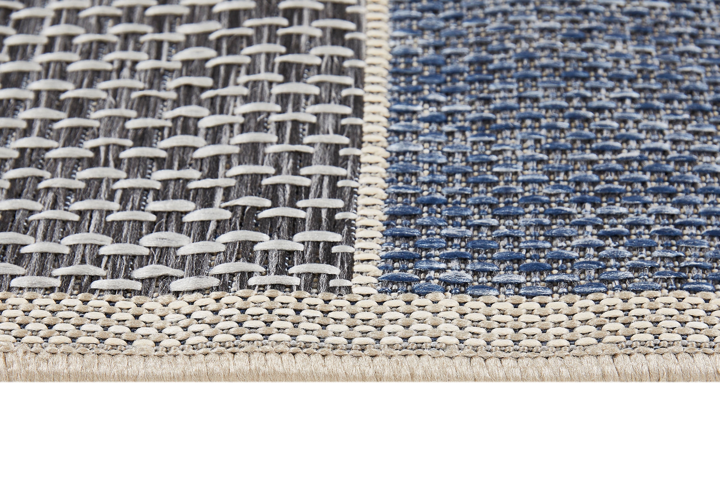 Andiamo Läufer »Clyde 2« rechteckig 5 mm Höhe Flachgewebe, Patchwork Design, In- und Outdoor geeignet