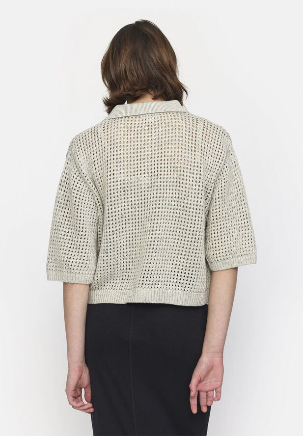 esmé studios ESAgna Knit Cardigan - GOTS Nature