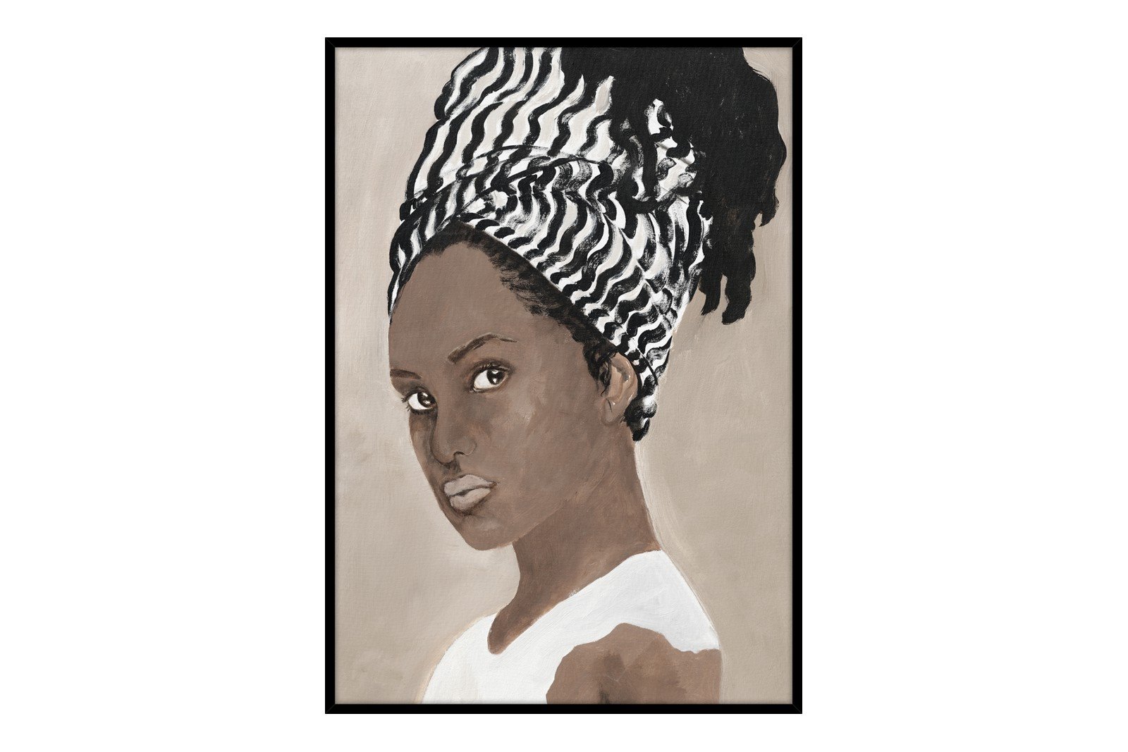 Inspired 50x70 cm Black Frame