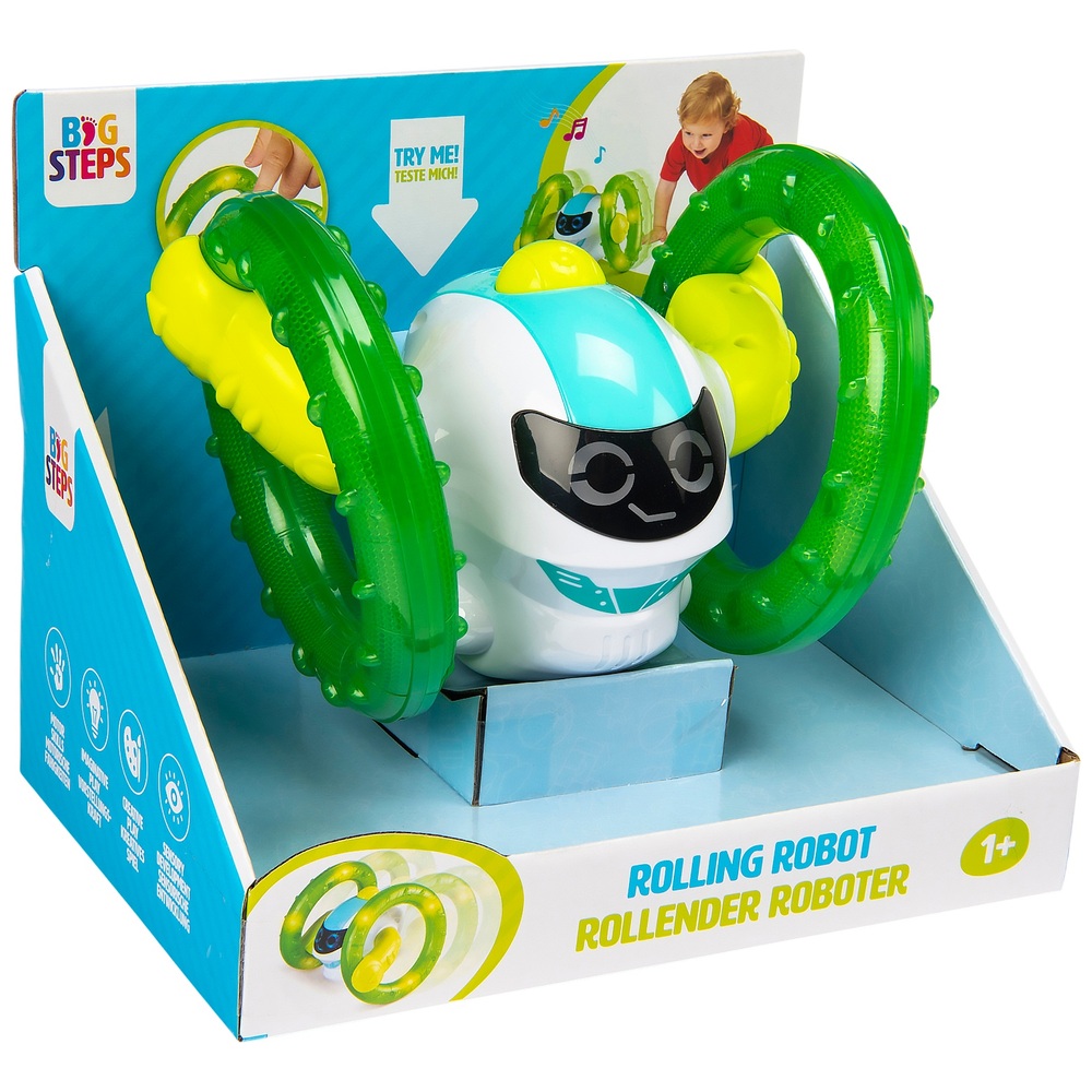 Big Steps Roll 'n Glow Roboter