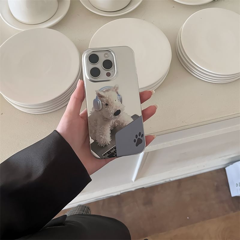 Fonekase - Hondentelefoonhoesje - iPhone 16 Pro Max / 16 Pro / 16 / 15 Pro Max / 15 Pro / 15 / 14 Pro Max / 14 Pro / 14 / 13 Pro Max / 13 Pro / 13