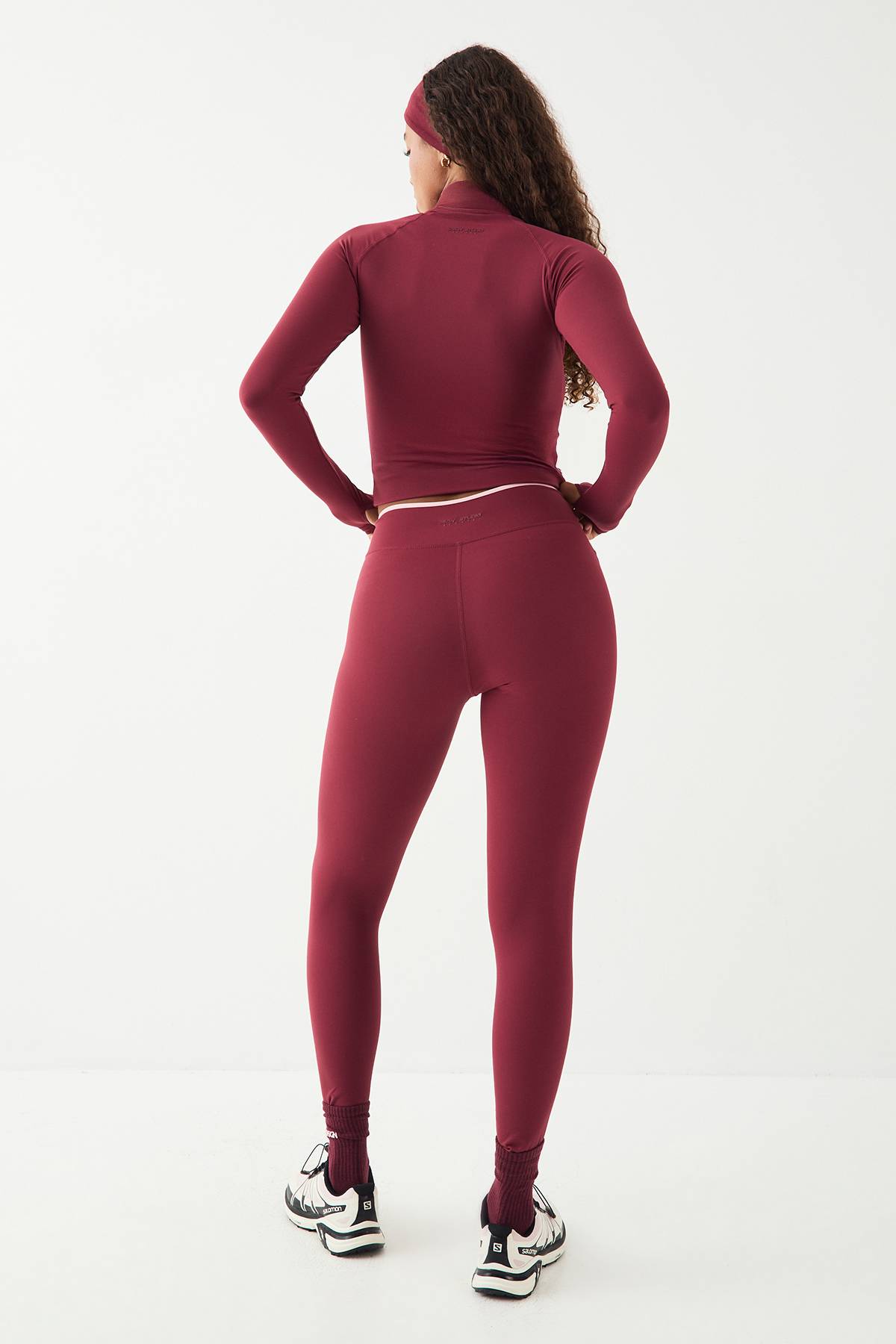 Legging DSGN Studio Sport à Taille Croisée avec Biais Contrastant