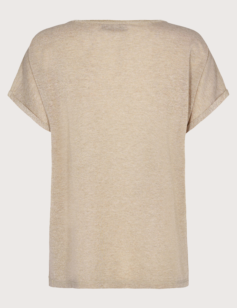 MOS MOSH TOP FEMME KAY LUREX DORÉ
