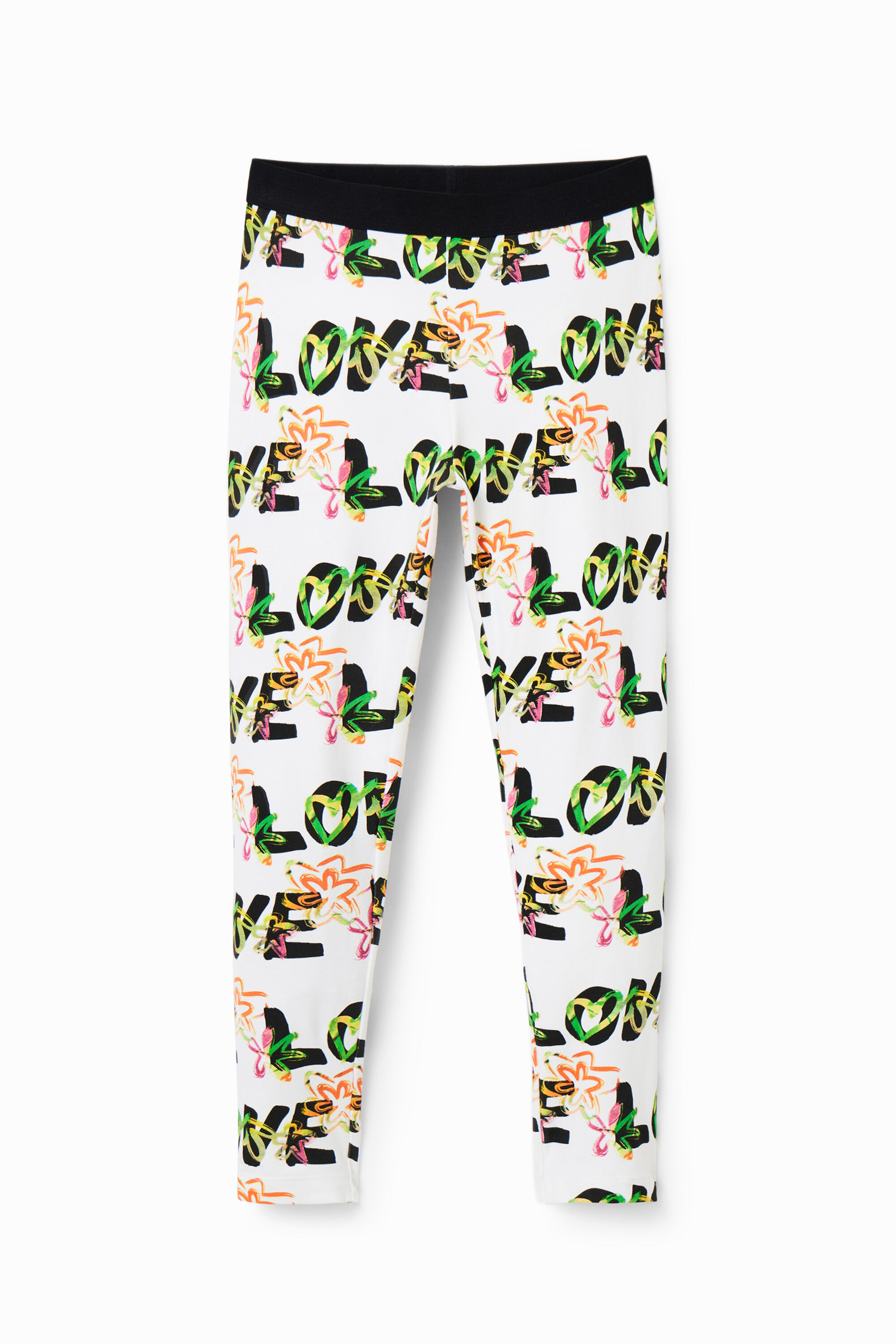 Legging fleurs Love