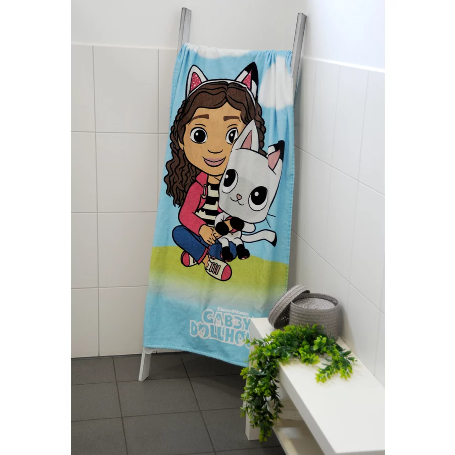 Herding Badetuch Gabby's Dollhouse 75 x 150 cm