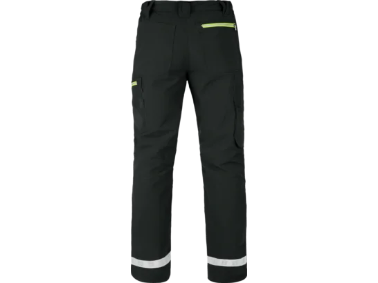Pantalon de travail hiver Stretch Evolution Würth MODYF Anthracite/Lime