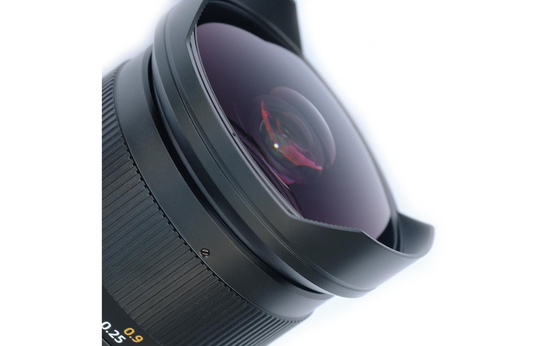 Festbrennweite 11mm F/2.8 – Canon RF<br>Fischaugenobjektiv mit grandiosem Weitwinkel-Sichtfeld