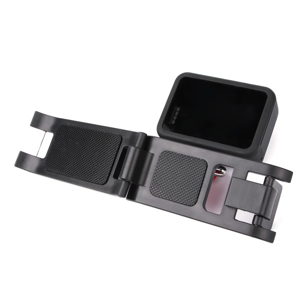 GoPro / DJI / Insta360 Schultergurt Adapter Clip Halterung - Schwarz