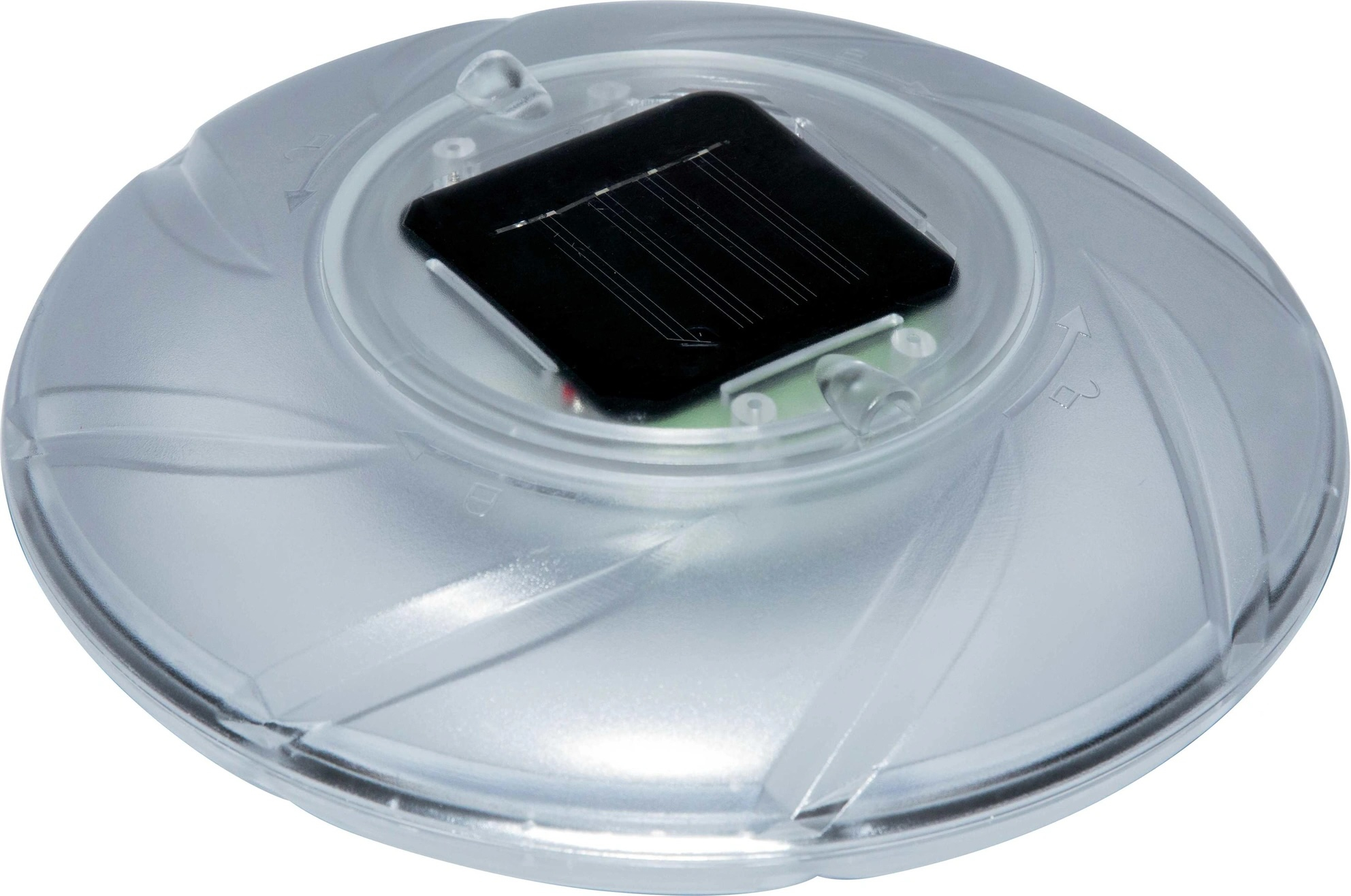 (Ø18cm) Flowclear Schwimmendes Solar LED Pool Licht Outdoor Garten Lampe mit Farbwechsel (58111) - Bunt