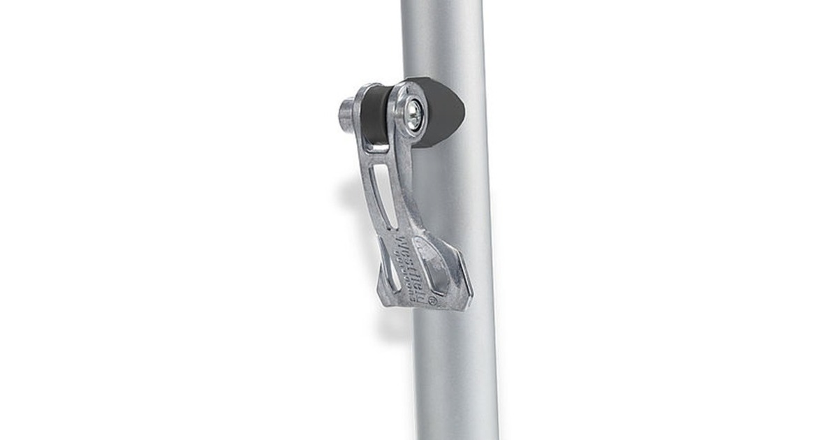 WestfieldAircolite 100 tafel  (Donkergrijs/aluminium)