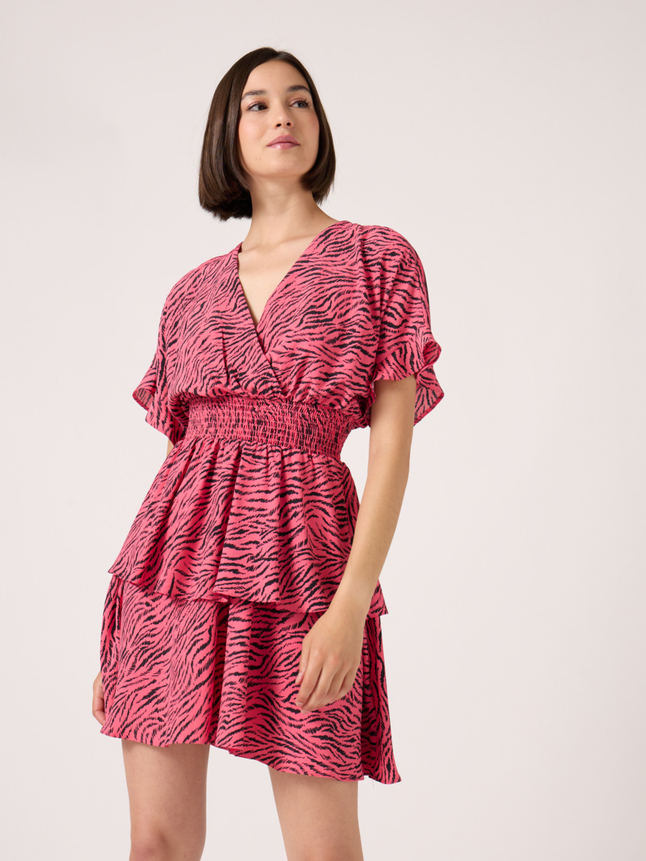 Robe imprimé tigré