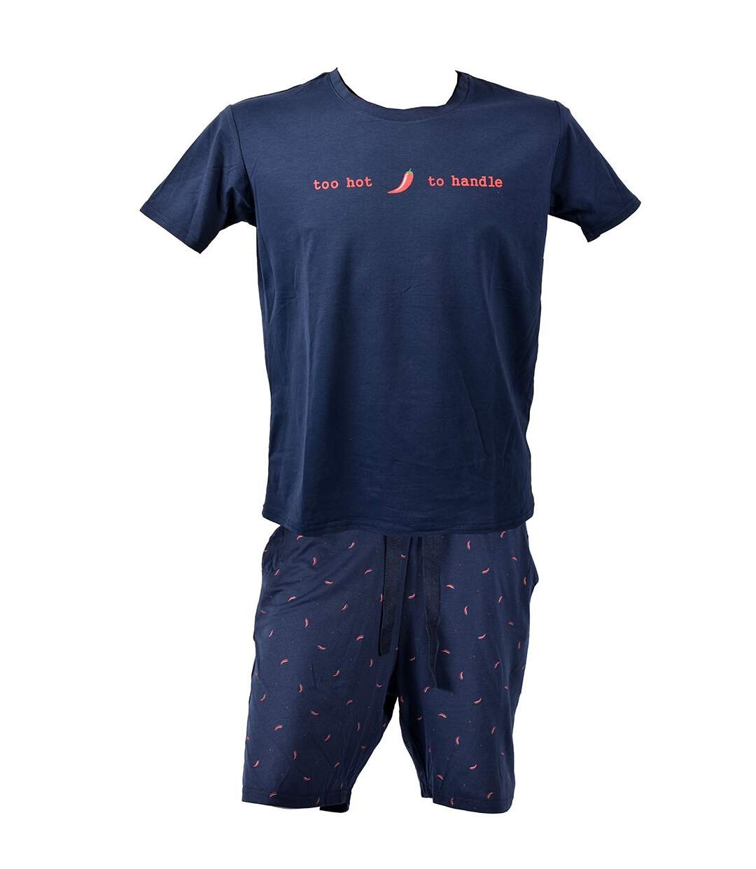 Pyjama Court Homme Premium FMF HOMEWEAR HC04 Marine