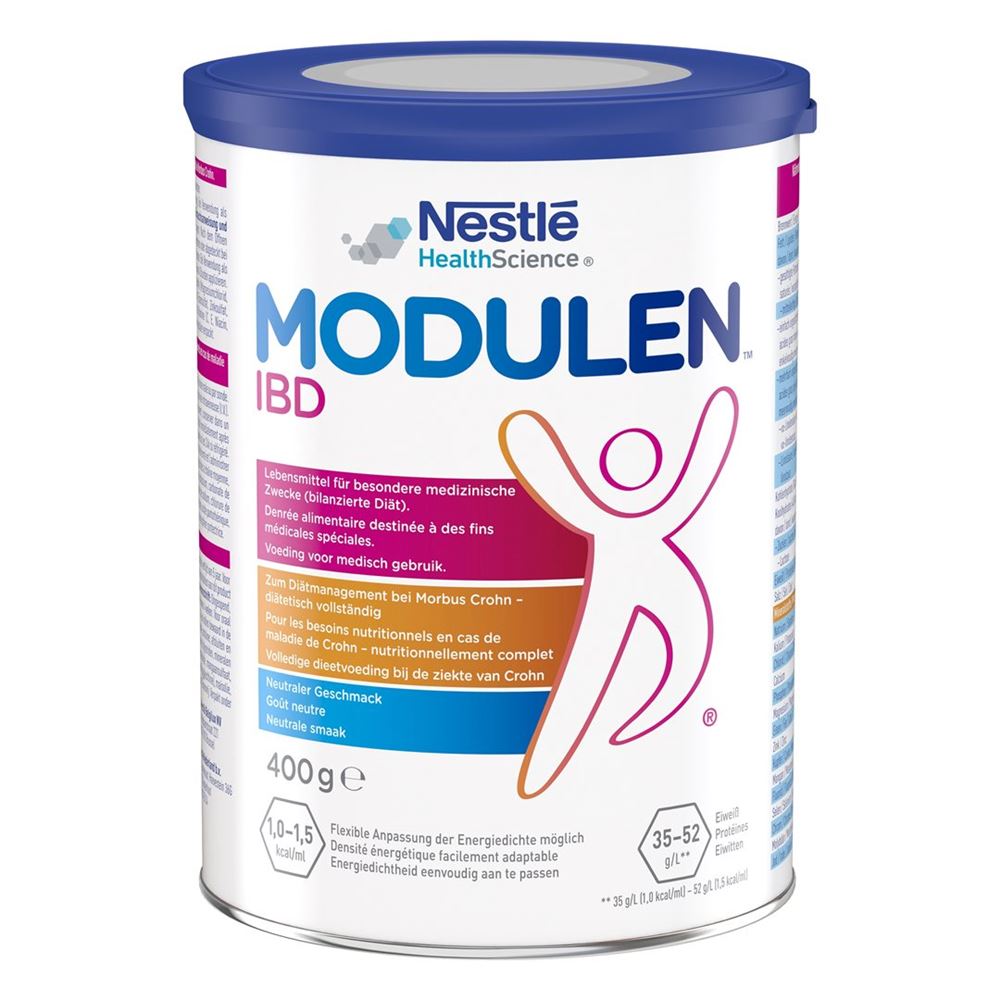 MODULEN IBD Plv Ds 400 g<br>400 g, Dose, Pulver zur Herstellung einer Lösung zum Einnehmen
