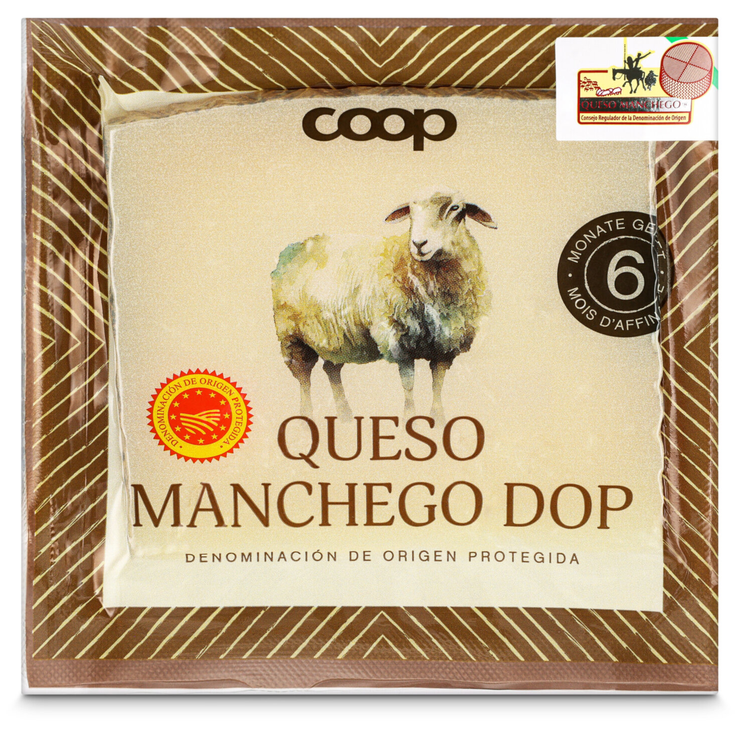 Manchego DOP mittelreif