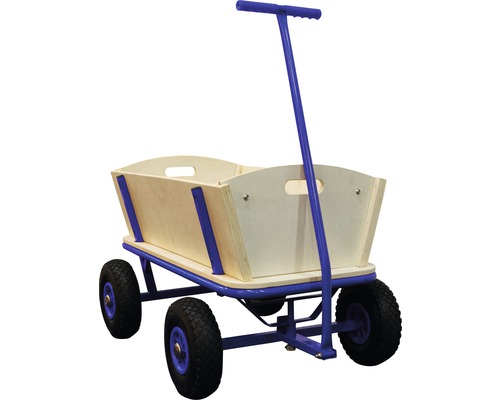 Sunny Billy houten wagen, blauw