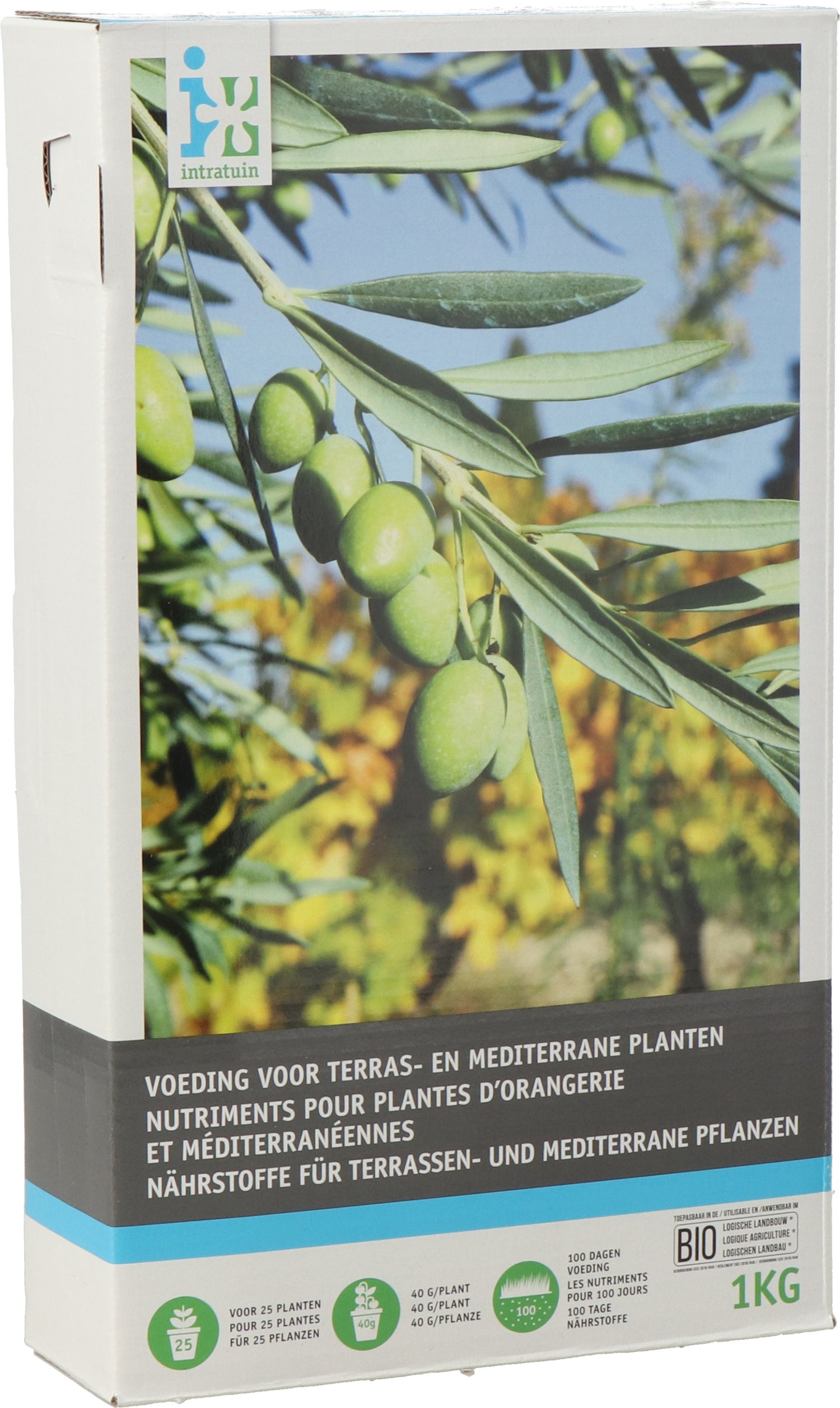 Intratuin plantenvoeding terras en mediterane planten 1 kg