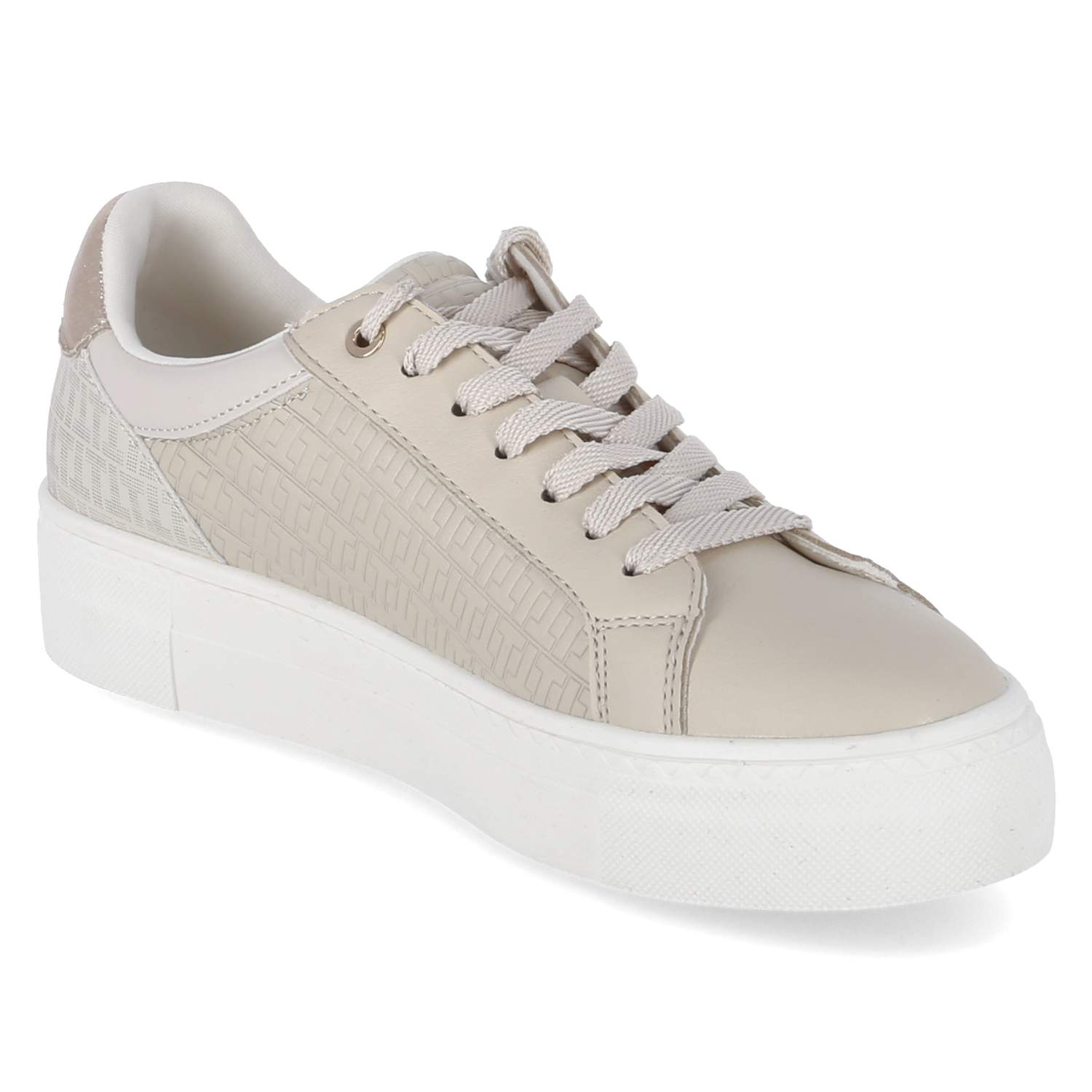 Tamaris Low Sneaker - ivory/gold