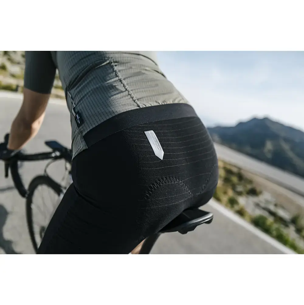 Q36.5 L1 Pinstripe PRO Fietsshirt Korte Mouwen Olijfgroen Dames