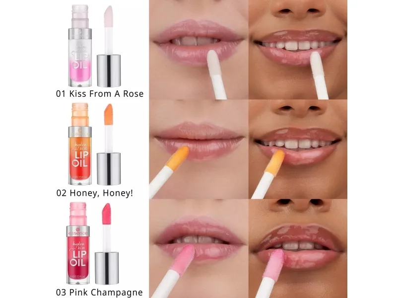 Essence hydra kiss LIP OIL - Kiss From A Rose
