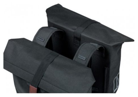 Sacoche Double Basil City 28-32L Noir