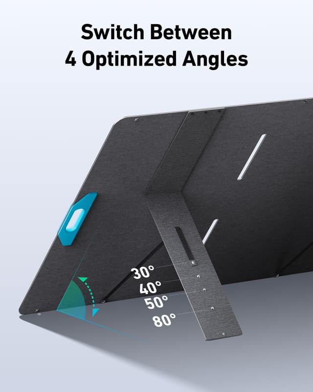 Anker Solix PS100 bærbart solcellepanel