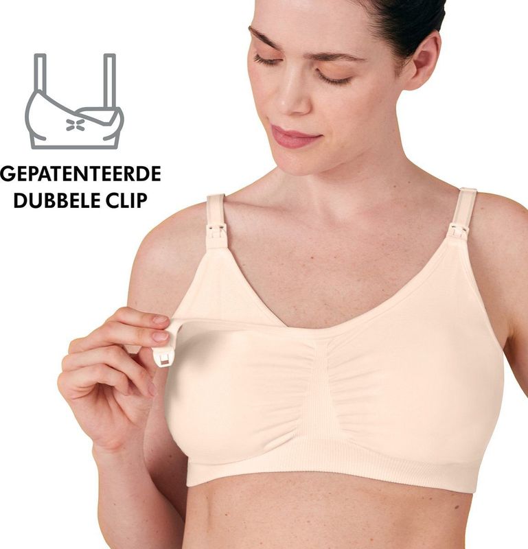 Medela 3 in 1 Voedingsbh en kolf bh voor zwangerschap borstvoeding en kolven Zacht en met stretch Chai