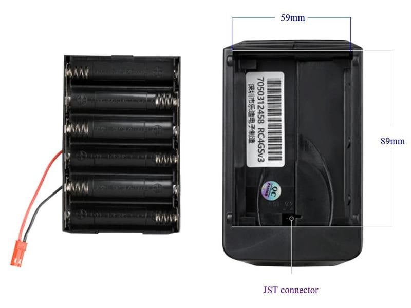 RadioLink Fernsteuerung RC4GS V3 2.4 GHz, 5 Kanal, mit Empf 5-Kanal Sender für RC Fahrzeuge, inklusive Empfänger