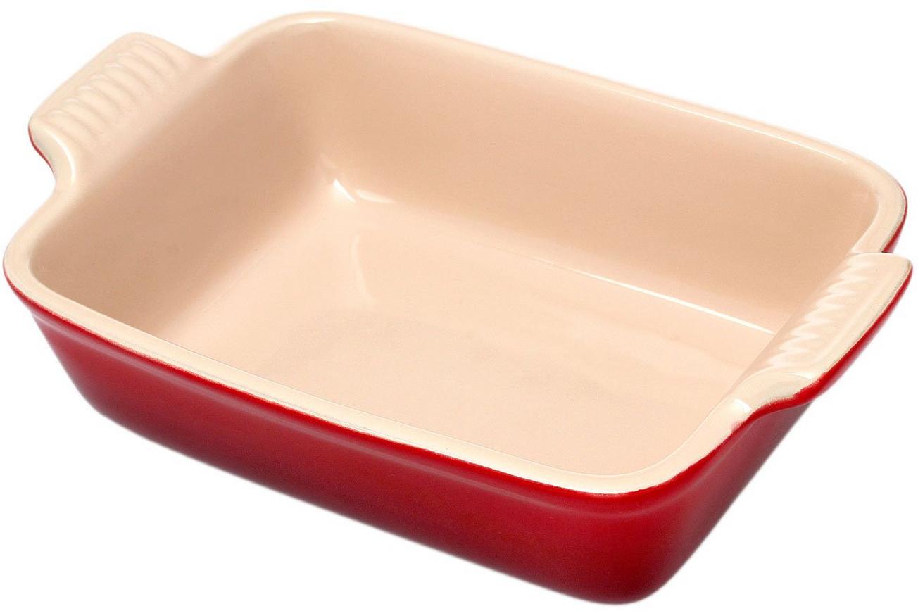 Le Creuset Ovenschaal rechthoekig 1,1L, 19 cm, rood