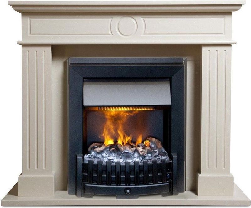 Dimplex Danville Brass Antique -  Elektrische sfeerhaard