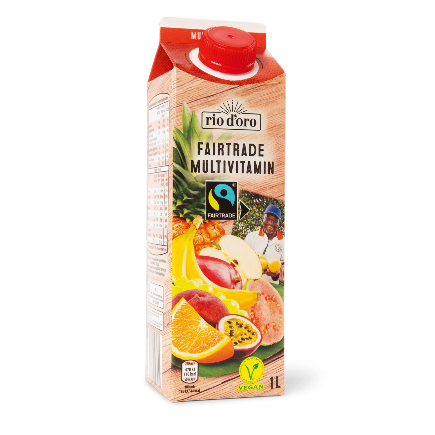 RIO D'ORO Fair Trade Saft, Orange-Mango 1 l
