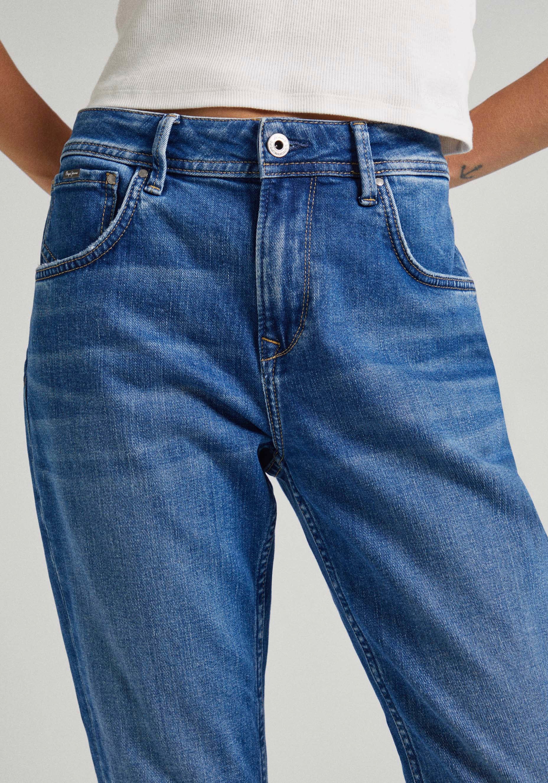 Pepe Jeans Boyfriend-Jeans »VIOLET« im lässigen Boyfriend-Style