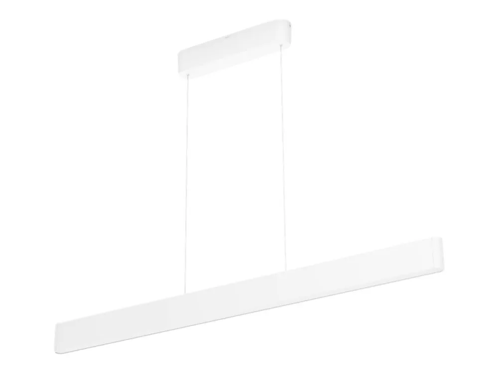 Philips Hue White and Color Ambiance Ensis - Vedhængslampe - LED x 2 - 79 W (tilsvarende 175 W) - klasse G - 16 millioner farver/varmt til køligt hvidt lys - 2000-6500 K - hvid