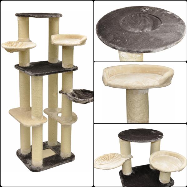Nanook Kratzbaum Nikolai grau/beige