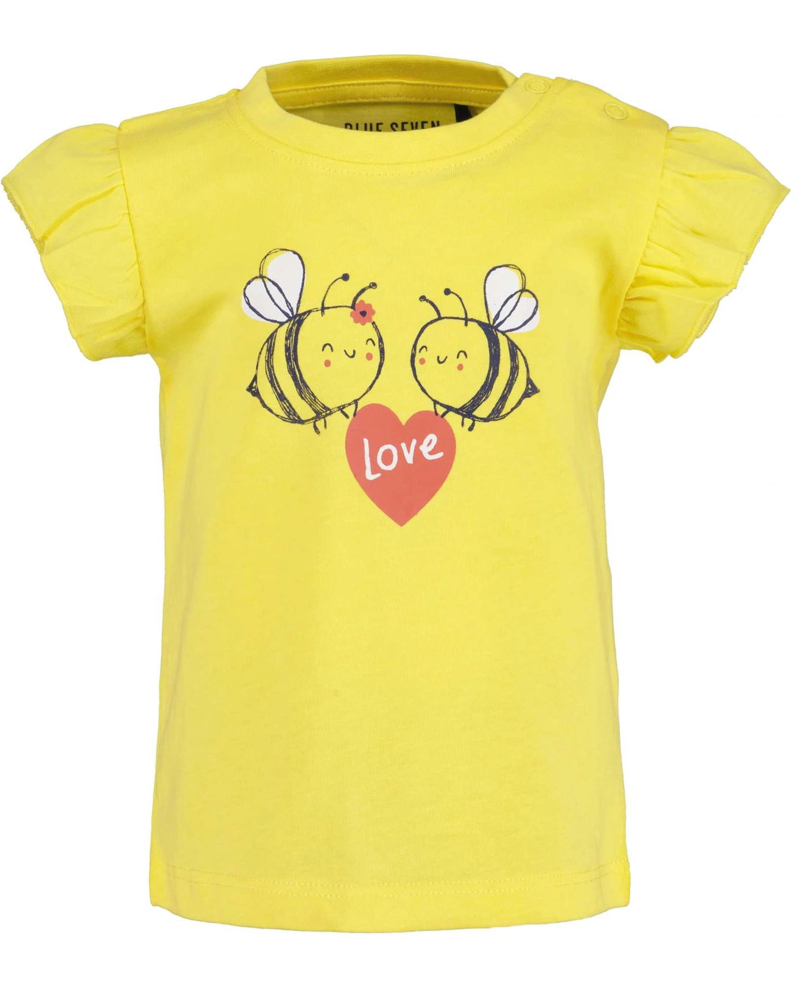 T-Shirt LOVE BEE in straw