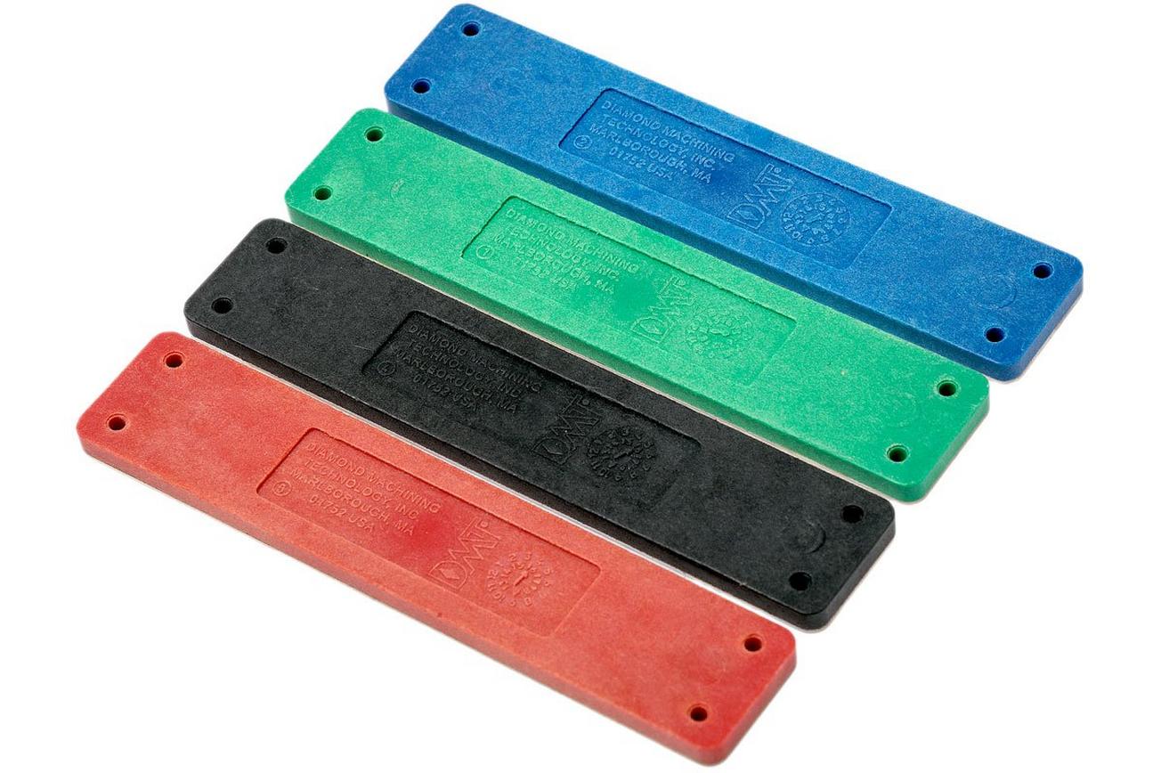 DMT Diamond Sharpener Kit, set van 4 pocketslijpstenen, W4K