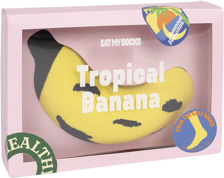 Eat My Socks Strømper - Tropical Banana Multi