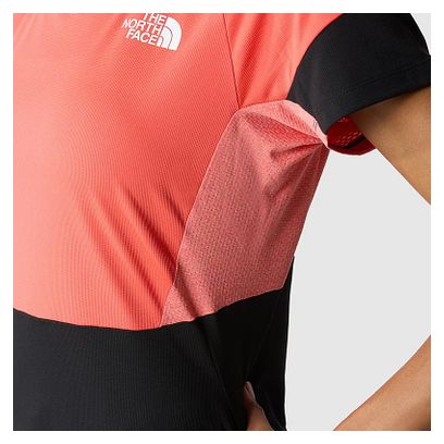 T-shirt Femme The North Face Bolt Tech Orange/Noir