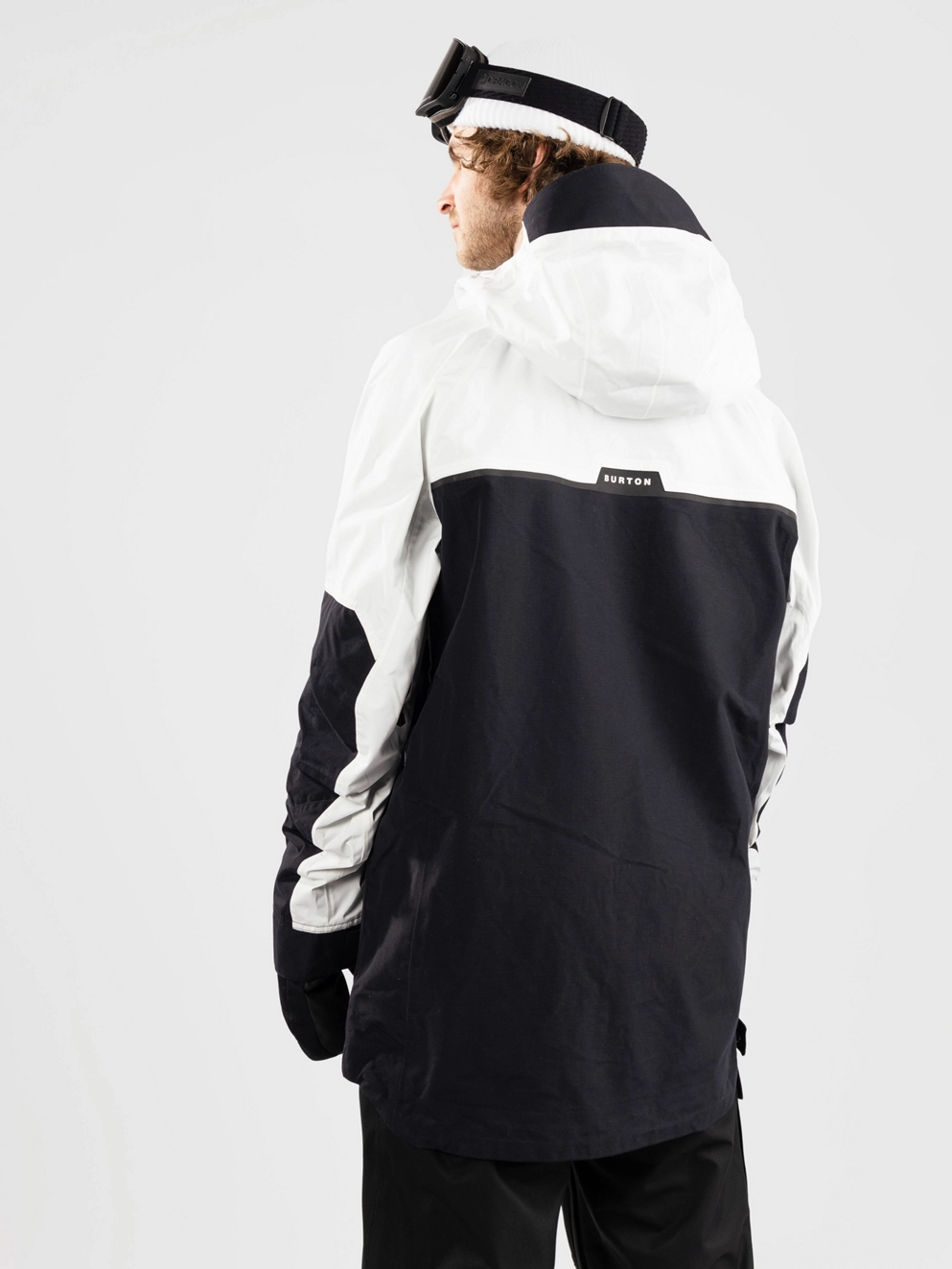Burton Frostner 2L Anorak stowht/trublk