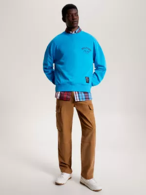 Suéter Prep Crew Neck Archive Fit