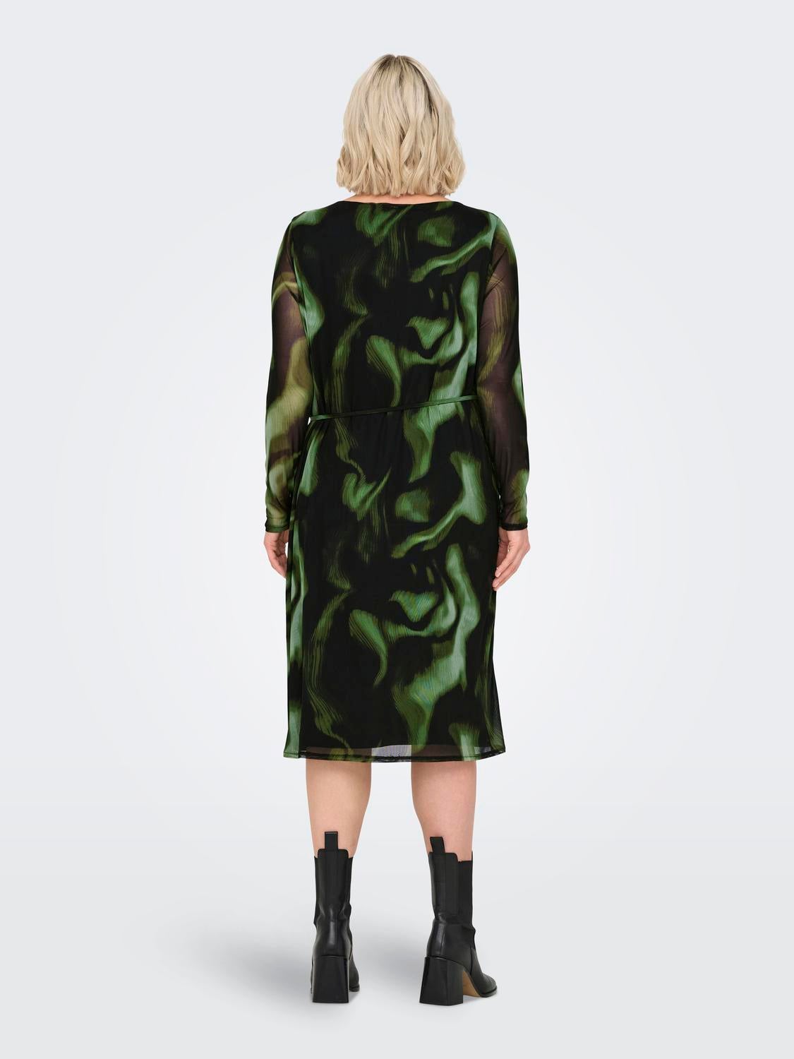 CARFOREST Midikleid Black