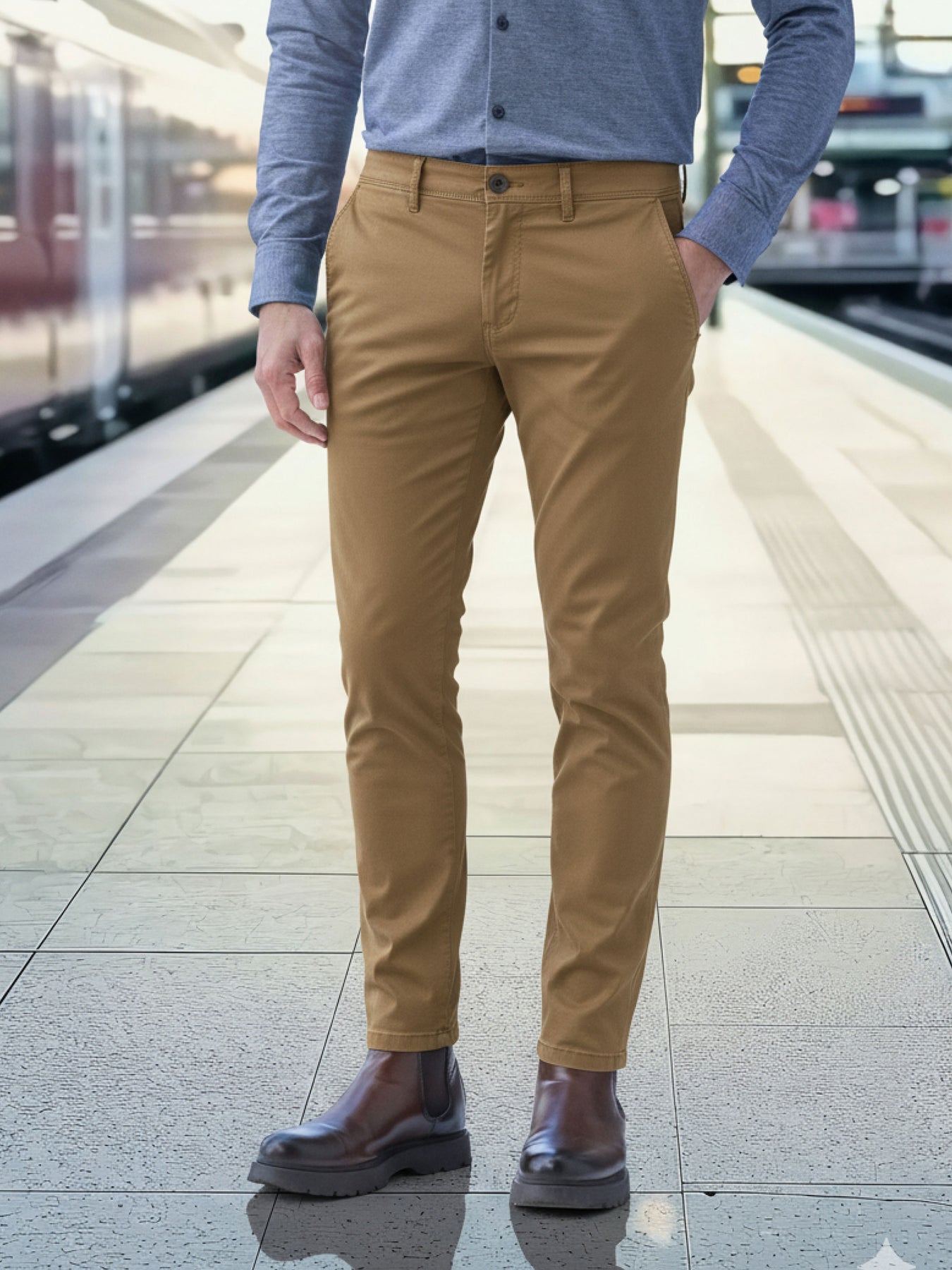 5-Pocket Hose, schmale Passform