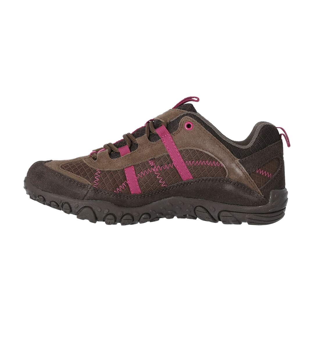 Trespass - Chaussures de marche FELL - Femme (Marron foncé/rose) - UTTP154