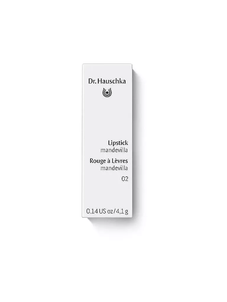 DR. HAUSCHKA Lippenstift - Lipstick (02 Mandevilla) rosa